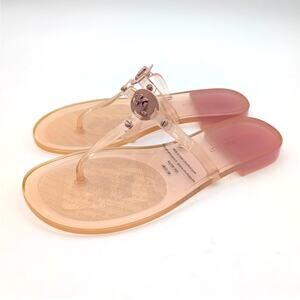 Karl Lagerfeld Paris Wylda Sandals Open Toe Women's Cradle PK Size US7M EU37.5